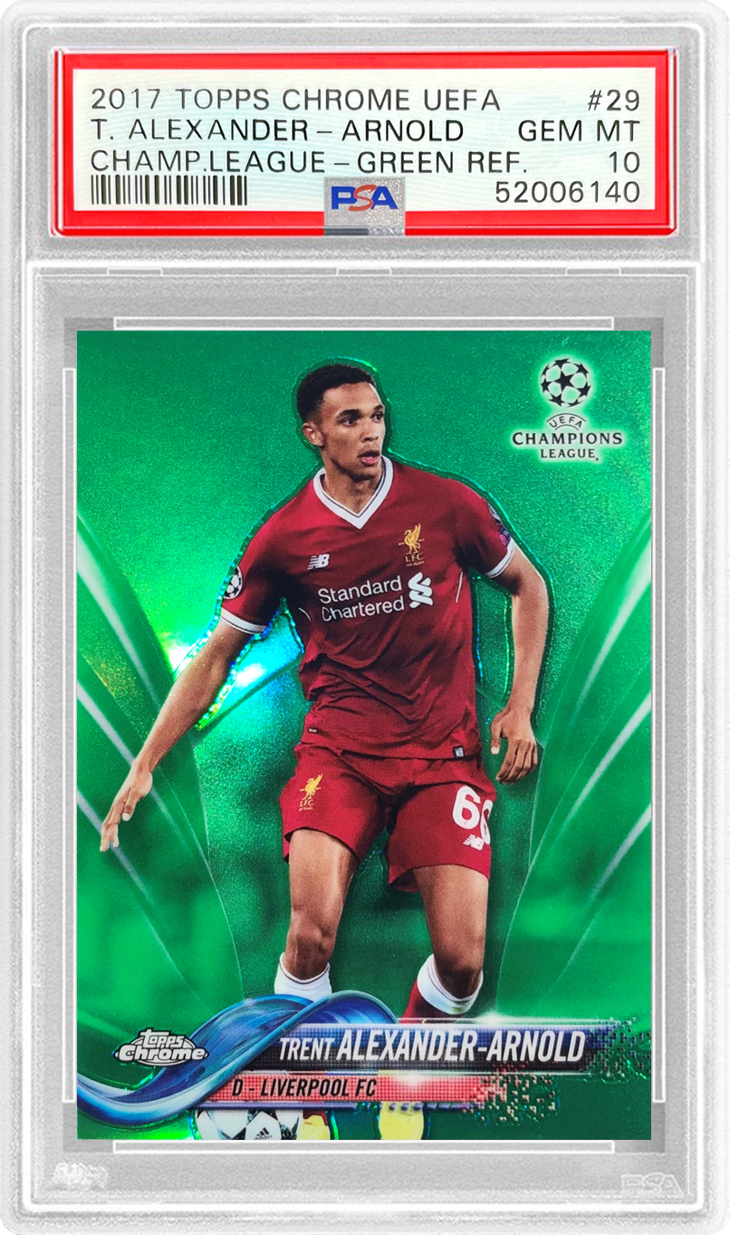 [PSA 10] 2017 Topps Chrome Alexander-Arnold Green Refractor /99