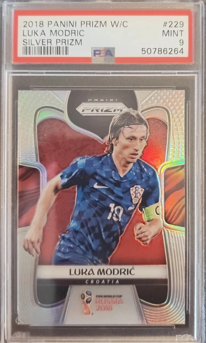 2018 Panini Prizm World Cup Luka Modric Silver Prizm