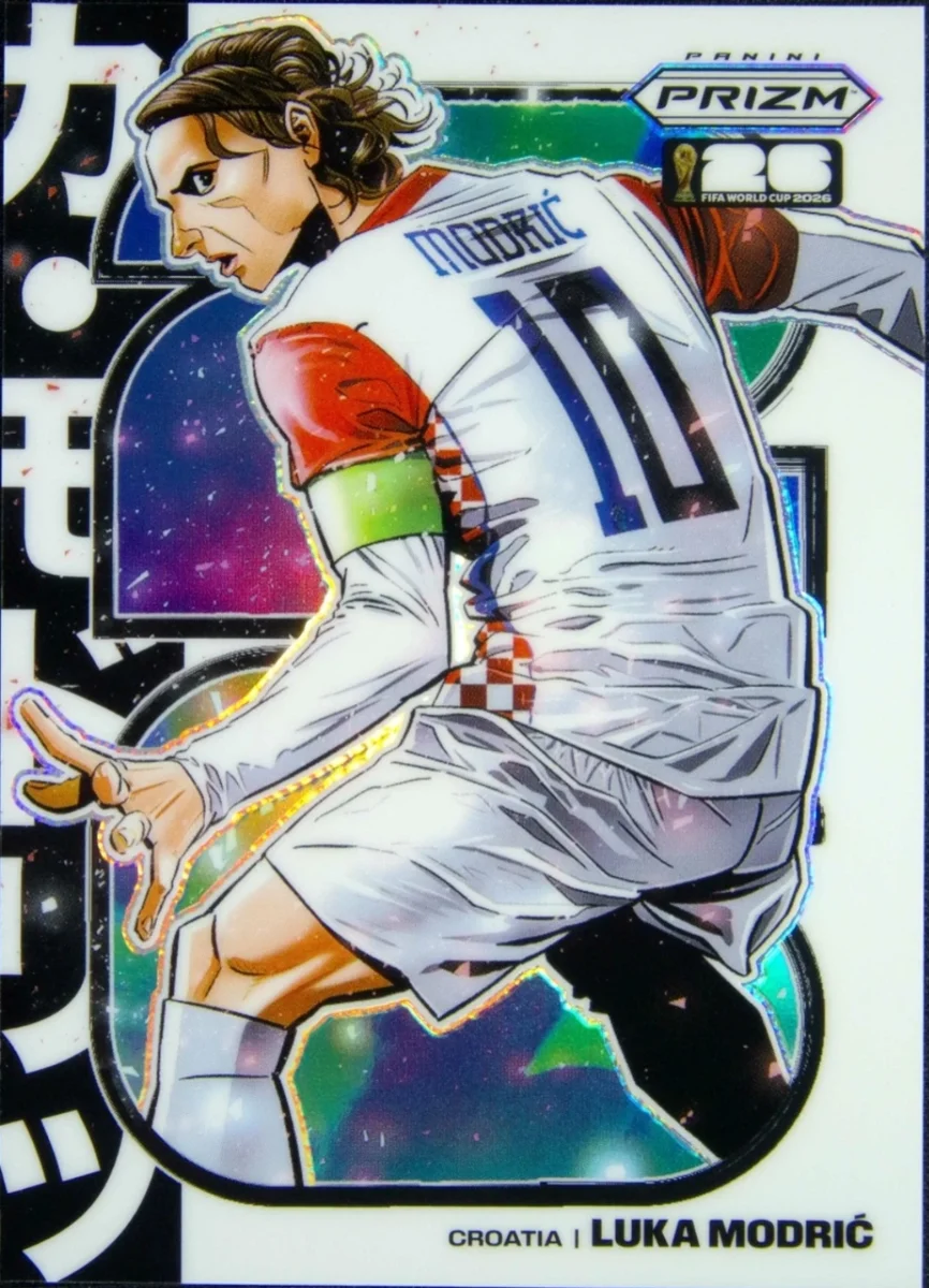 2026 Panini Prizm FIFA WC Luka Modric Manga