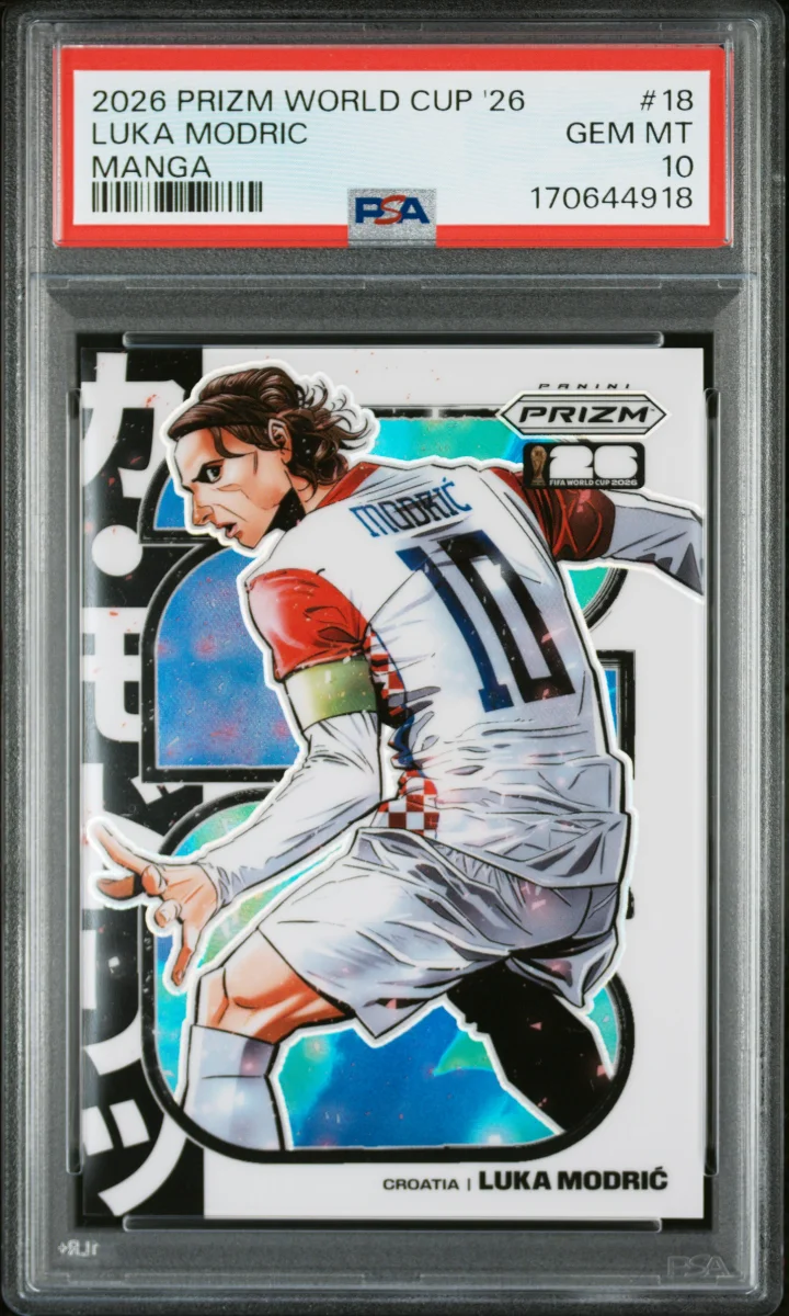 2026 Panini Prizm FIFA World Cup Manga 18 Luka Modric