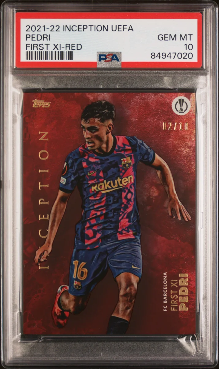 2021-22 Topps Inception Pedri /10
