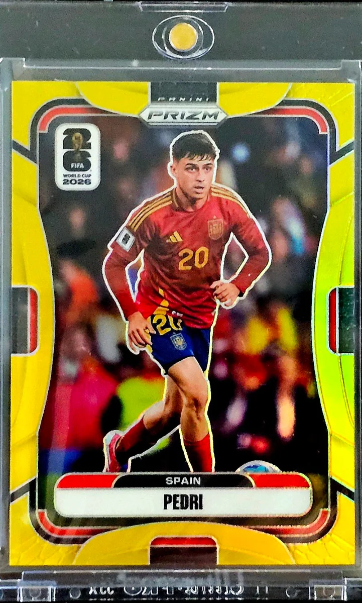 2026 Panini Prizm Pedri Gold /10