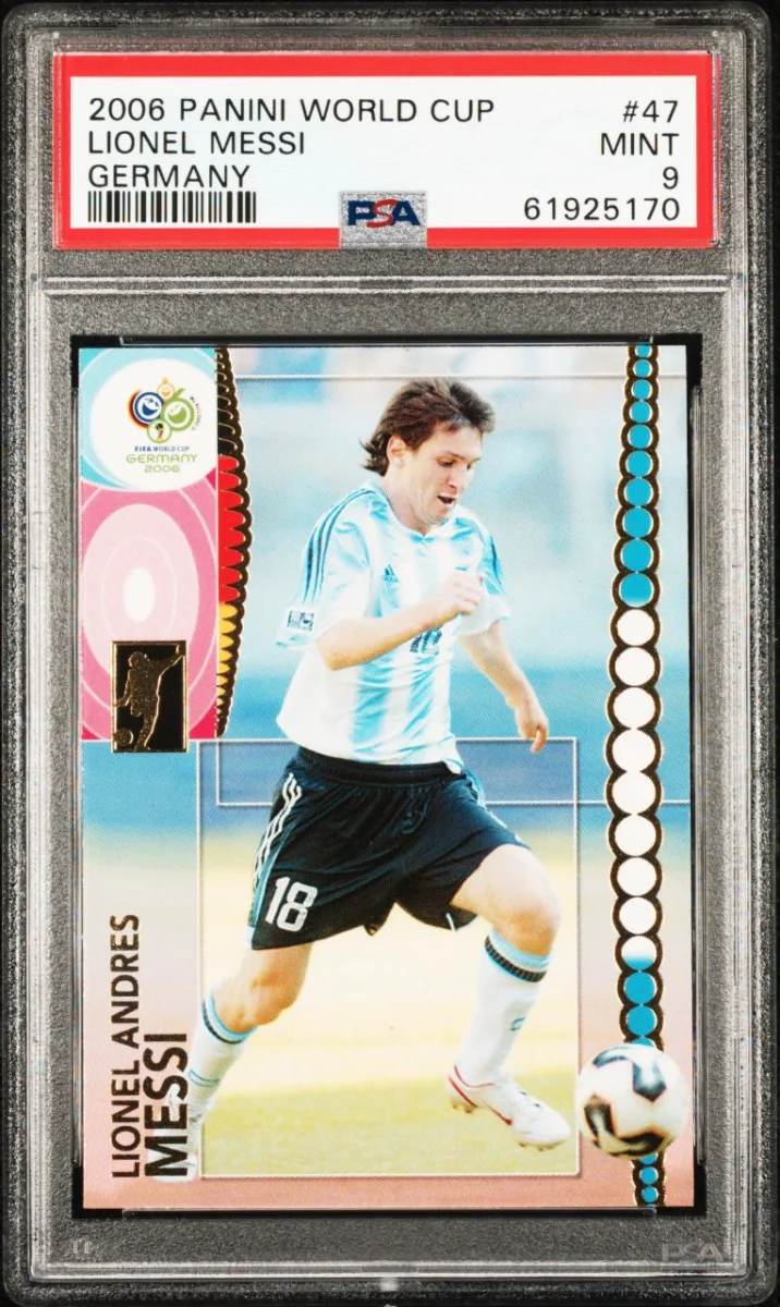 2006 Panini Germany World Cup Messi RC
