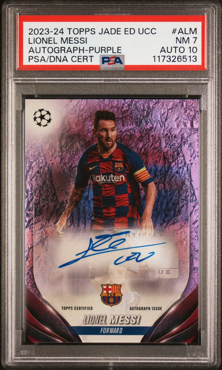 Topps Jade UCC Messi Auto /15