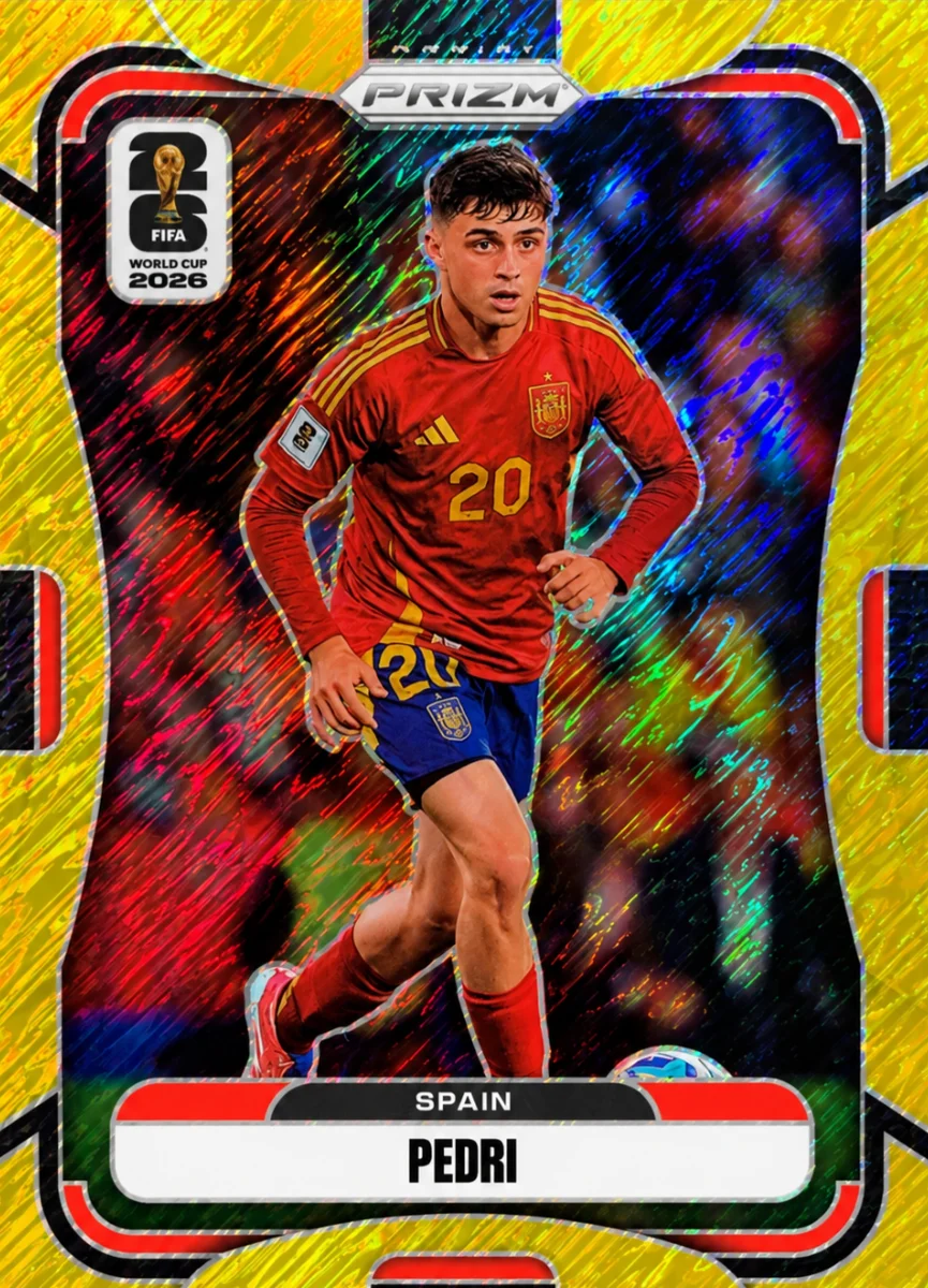 2026 Panini Prizm Pedri Gold Shimmer /5