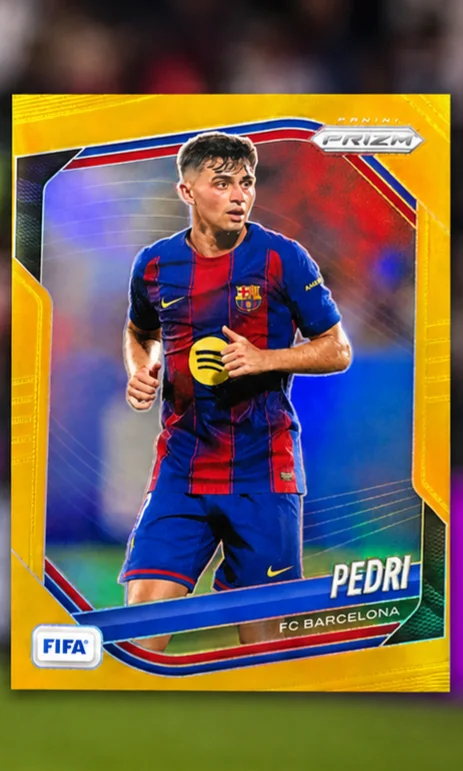 2025-26 Panini Prizm Pedri Gold /10