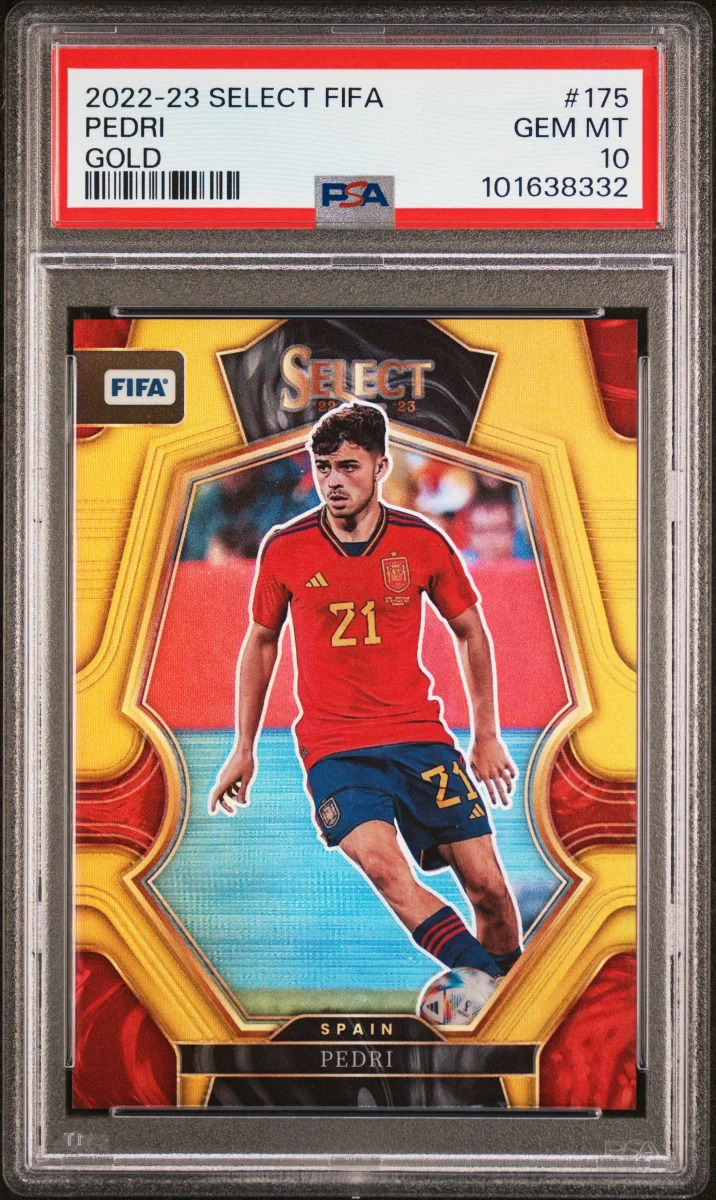 2022-23 Panini Select FIFA Pedri Gold /10