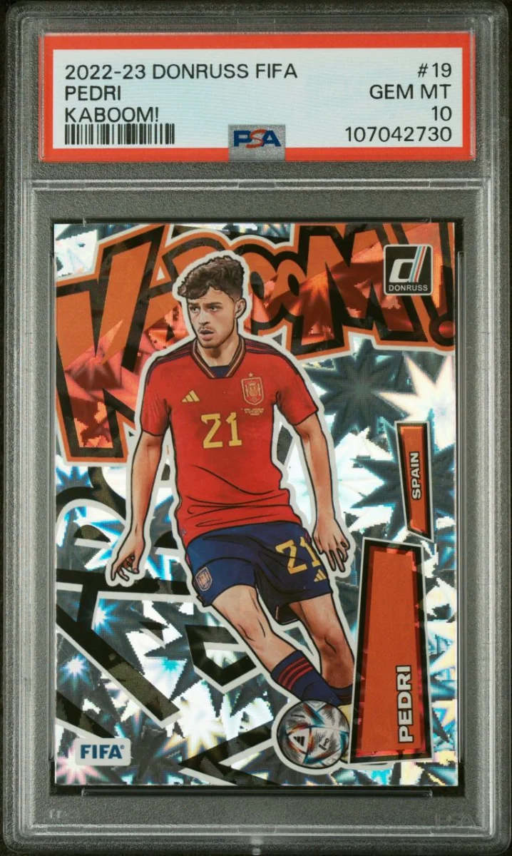2022-23 Panini Donruss Kaboom Pedri
