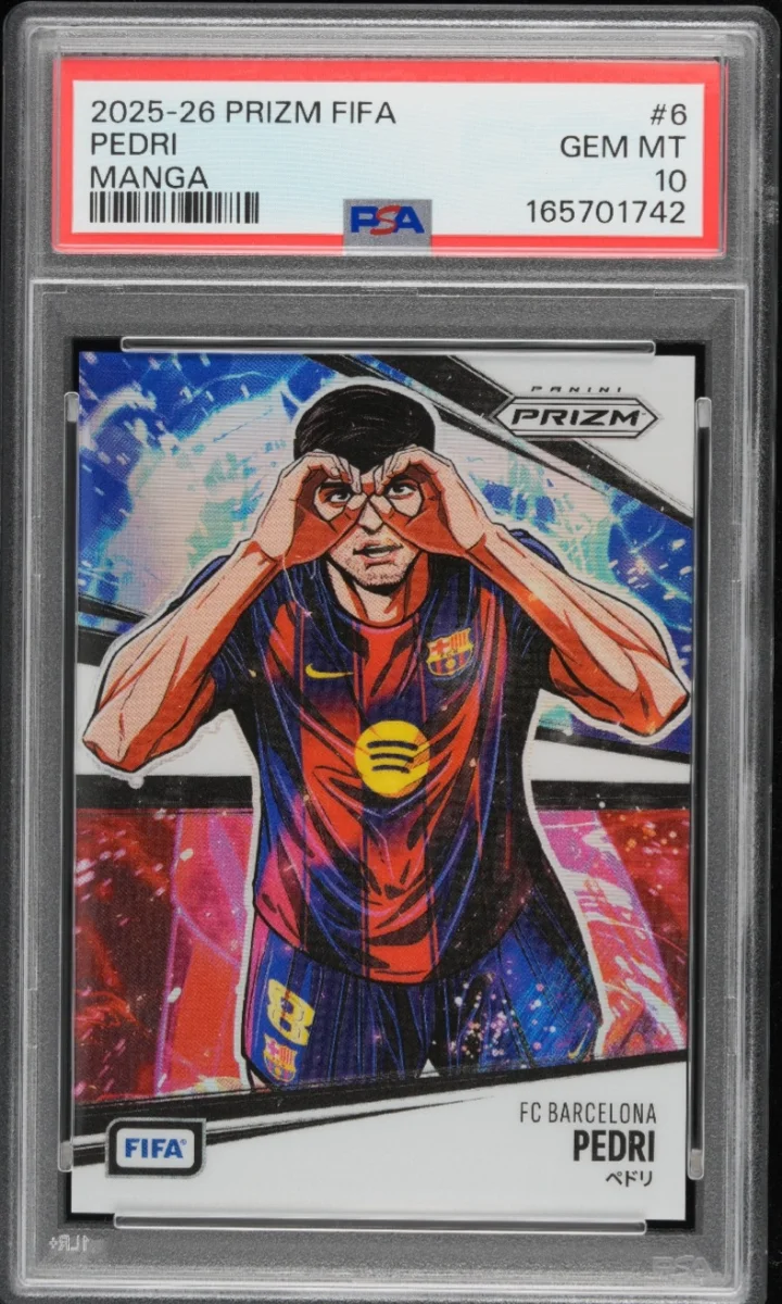 2025-26 Panini Prizm Pedri Manga