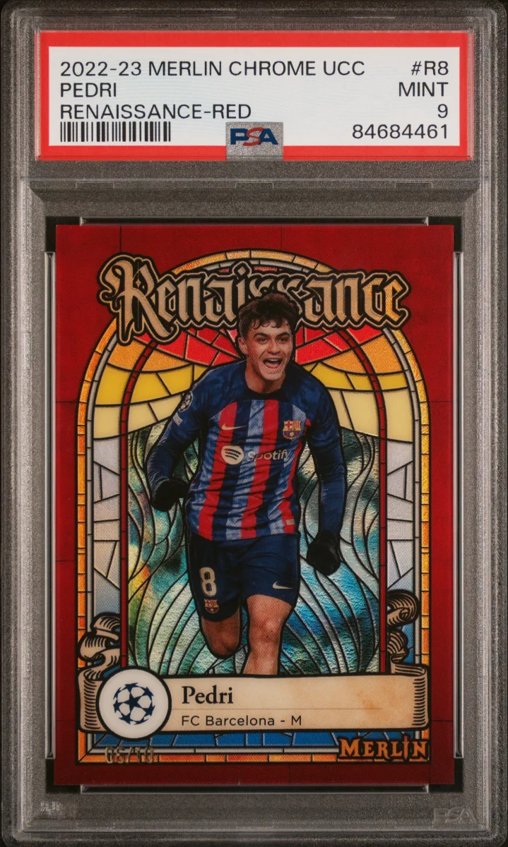 2022-23 Topps Merlin Pedri Renaissance/10