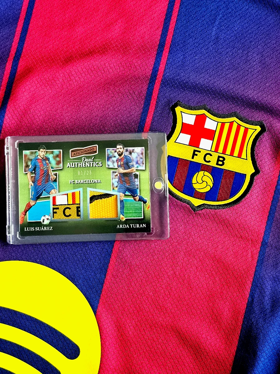 Panini Luis Suarez Turan Player Worn Patch /25