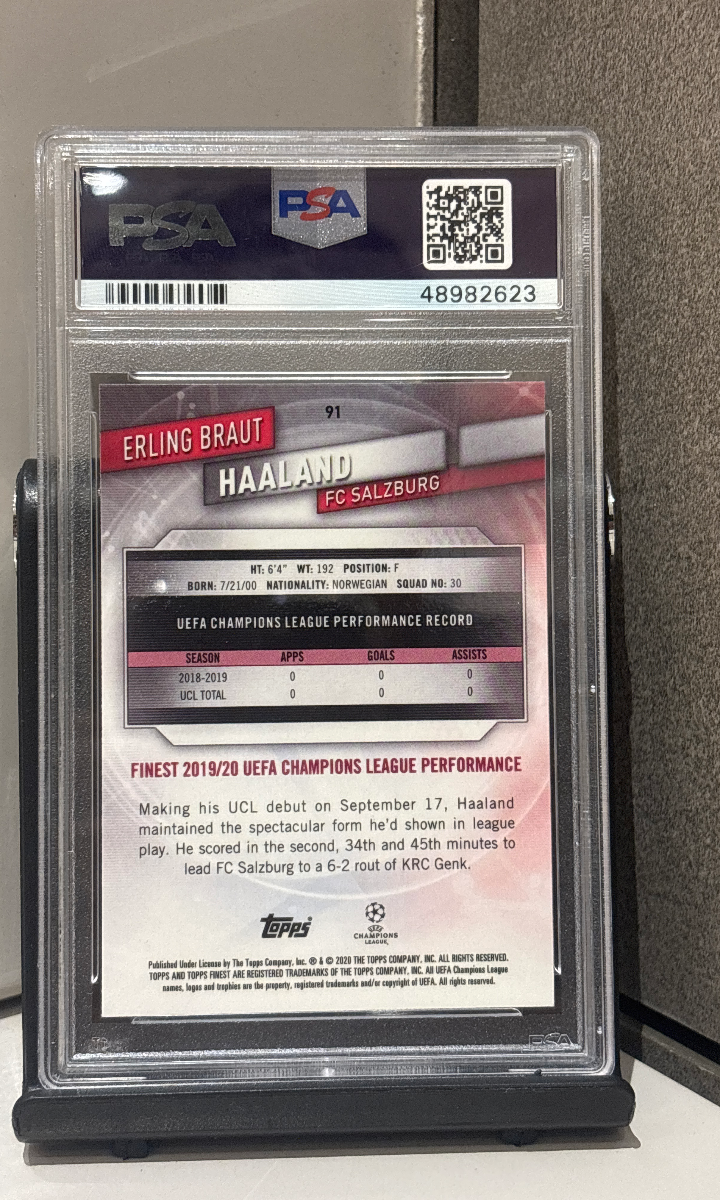 messi ronaldo dream box card unica  — back