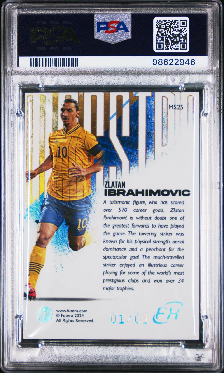 Zlatan ibrahimovic futera fx  — back