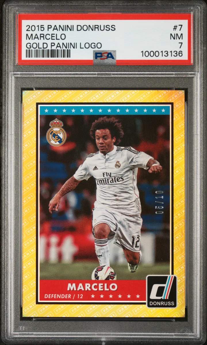 2015 Panini Donruss Marcelo Gold Panini Logo /10