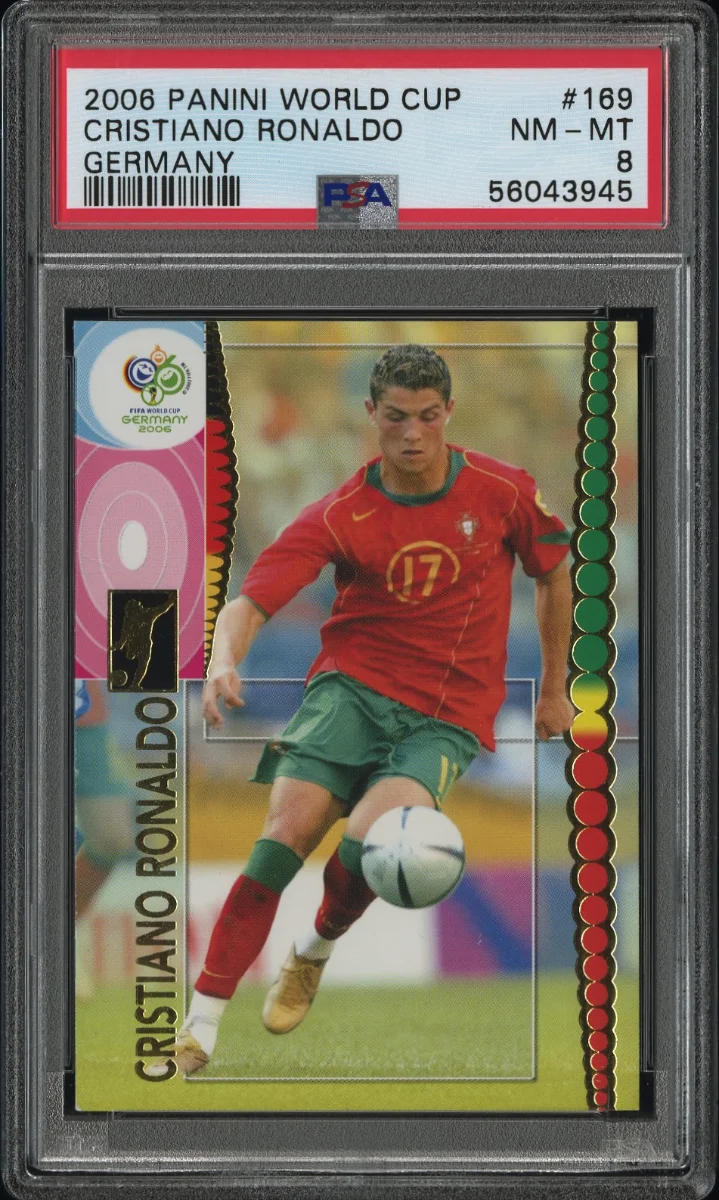 2006 Panini World Cup Germany Cristiano Ronaldo 