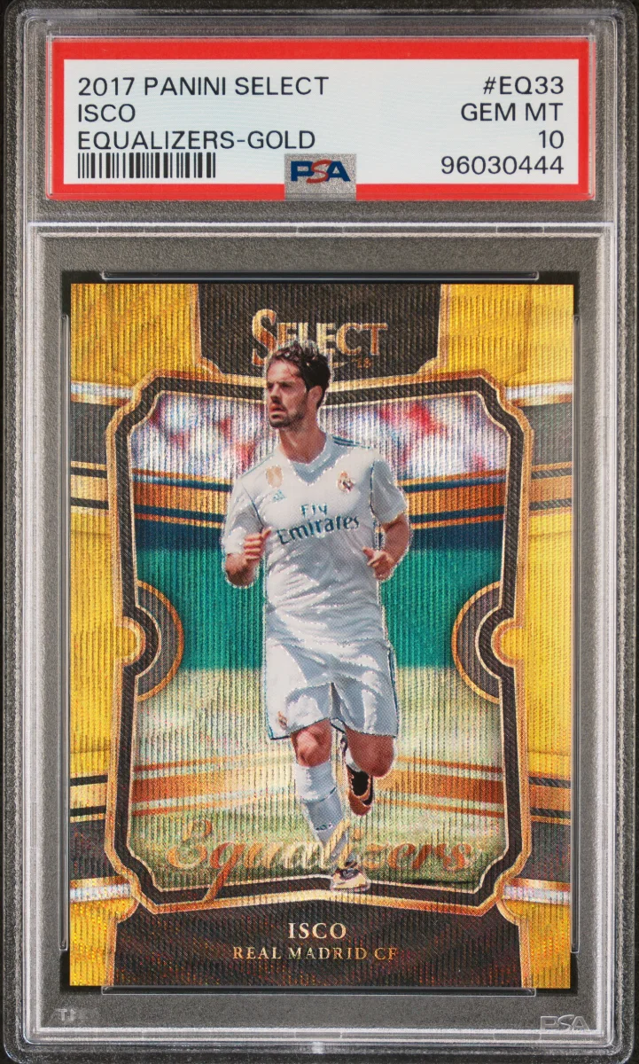2016-17 Panini Select Equalizers Isco Gold /10