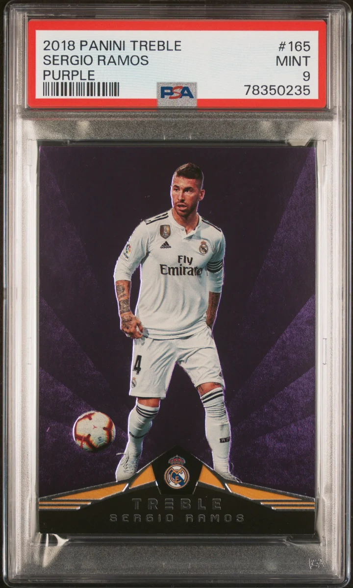 2018-19 Panini Treble Sergio Ramos Purple /49