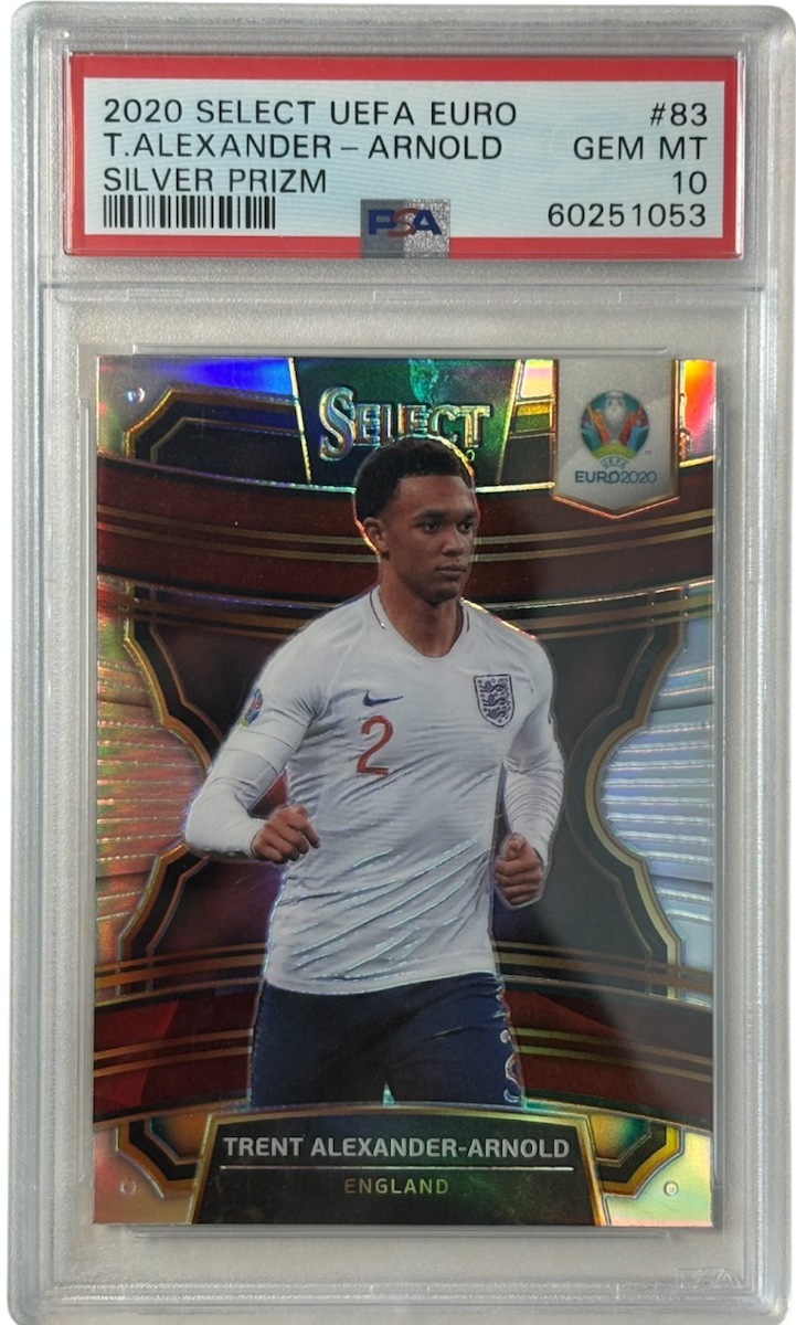 Trent Alexander Arnold 2020 Select UEFA Euro Silver Prizm 