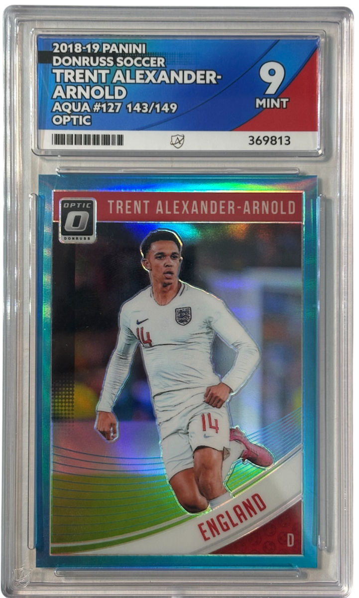 Trent Alexander Arnold 2018-19 Panini Donruss Soccer Aqua 143/149