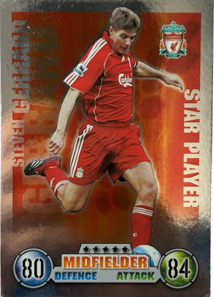 Steven Gerrard Match Attax