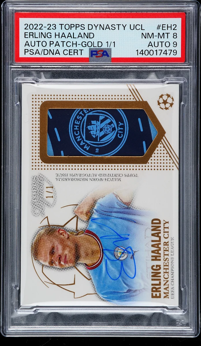 2022 Topps Dynasty UCL Haaland