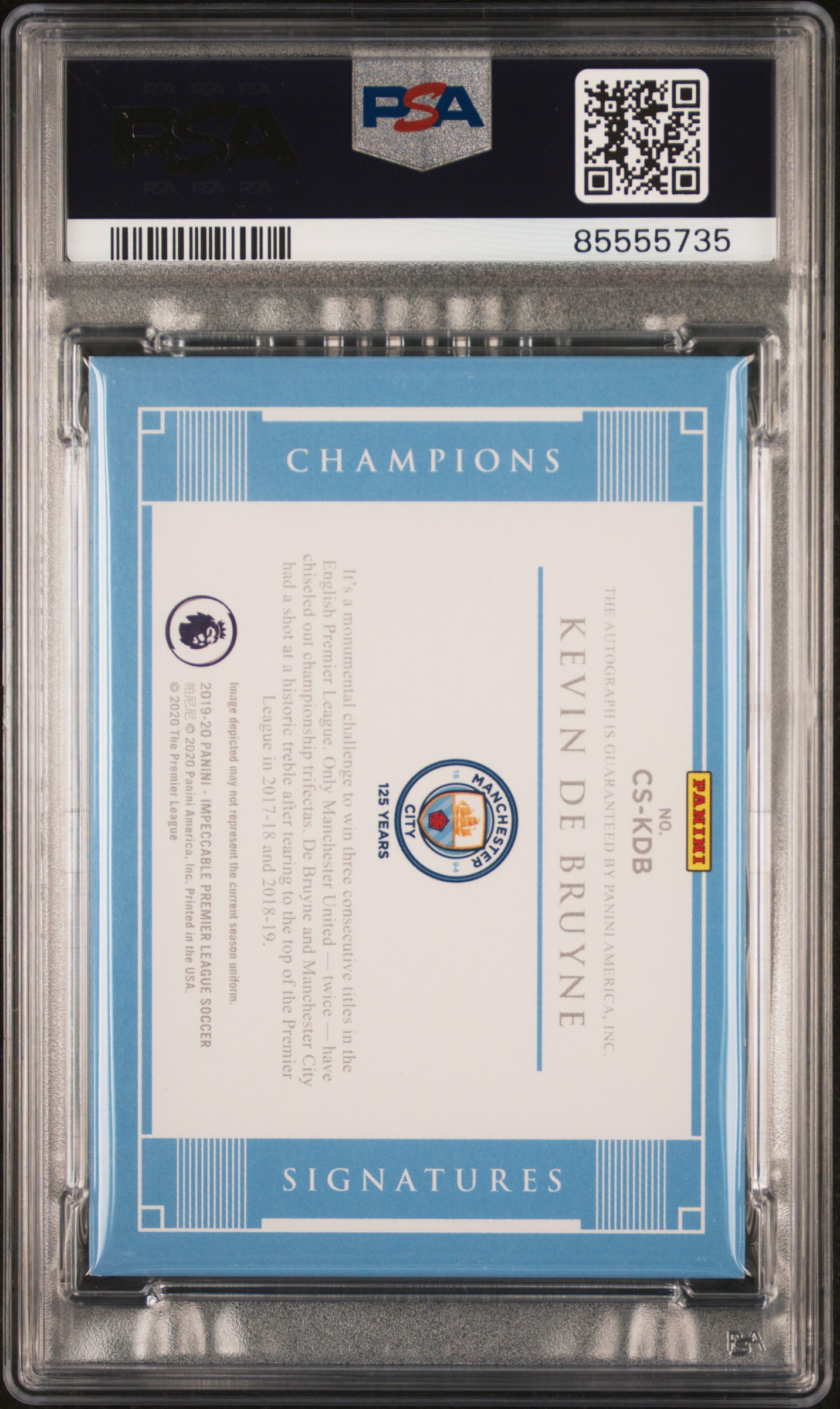 Championship signature back