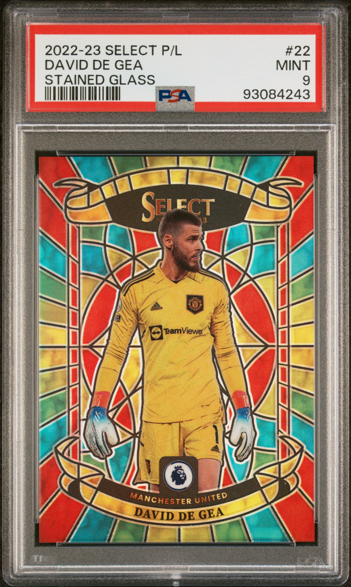 2022-23 PANINI SELECT PREMIER LEAGUE STAINED GLASS DAVID DE GEA 22