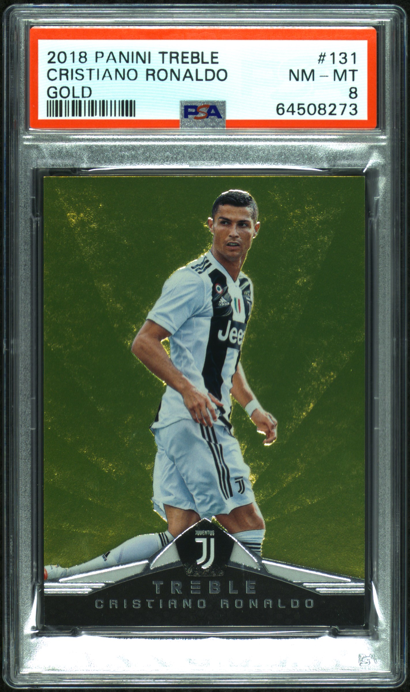 2018 PANINI TREBLE | GOLD [#24/25] CRISTIANO RONALDO 131