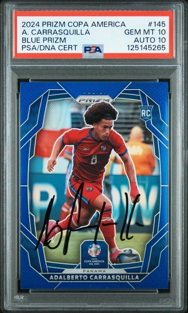 2024 PANINI PRIZM CONMEBOL COPA AMERICA | AUTO BLUE PRIZM
