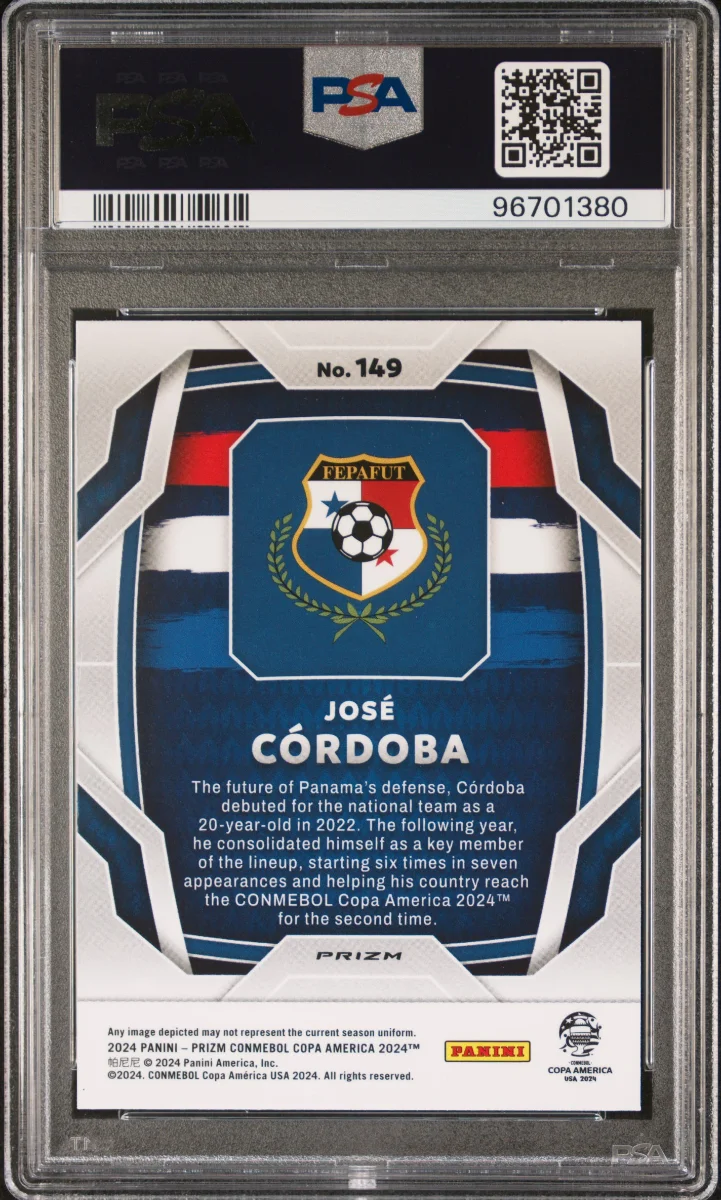 2024 PANINI PRIZM CONMEBOL COPA AMERICA | ICE — back