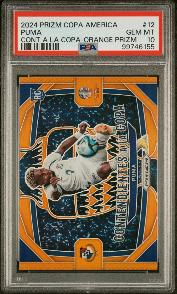 2024 PANINI PRIZM CONMEBOL COPA AMERICA CONTENDIENTES A LA COPA | ORANGE PRIZM