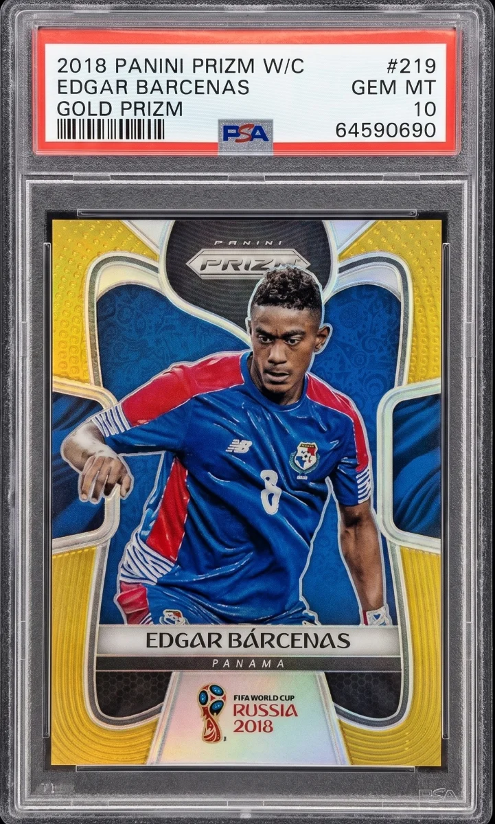 2018 PANINI PRIZM WORLD CUP | GOLD PRIZM