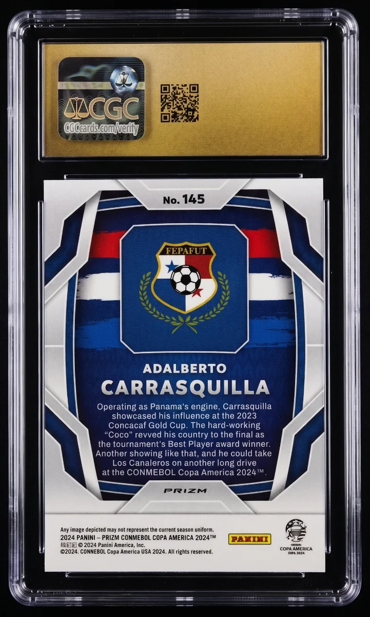 2024 PANINI PRIZM CONMEBOL COPA AMERICA | PULSAR — back