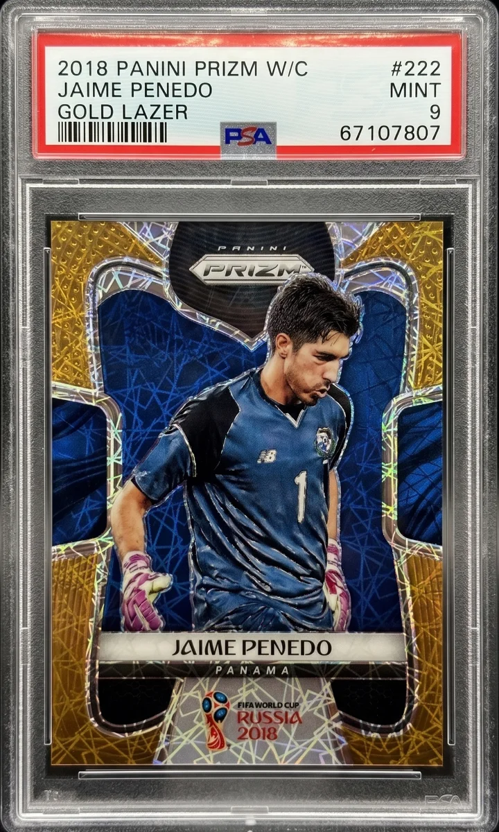 2018 PANINI PRIZM WORLD CUP | GOLD LAZER