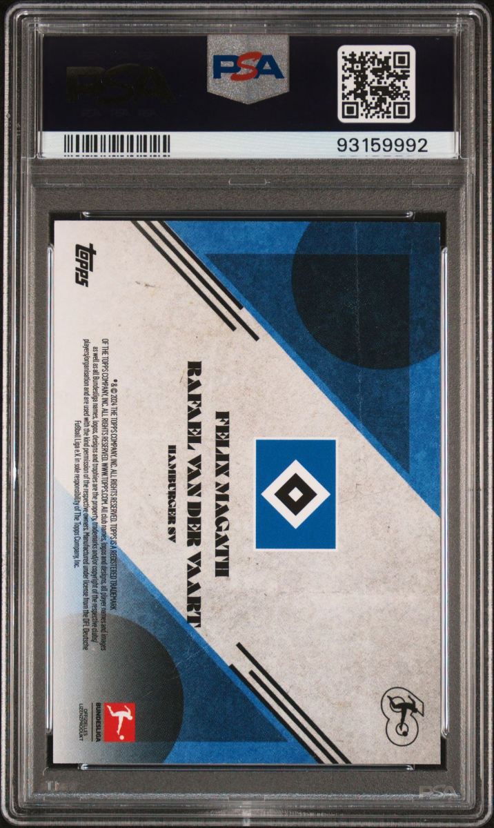 Magath/van der Vaart - Blue /99 — back