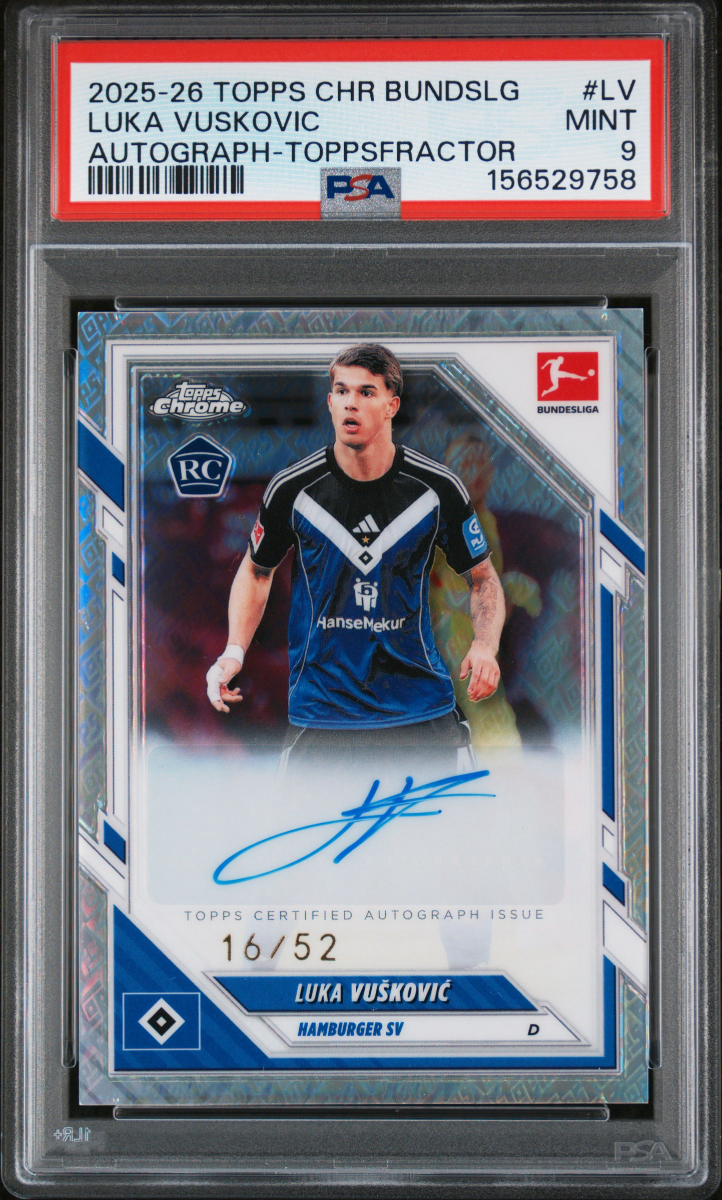 Luka Vušković - Toppsfractor Autograph