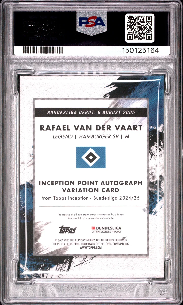 Rafael van der Vaart - Inception Auto Purple — back