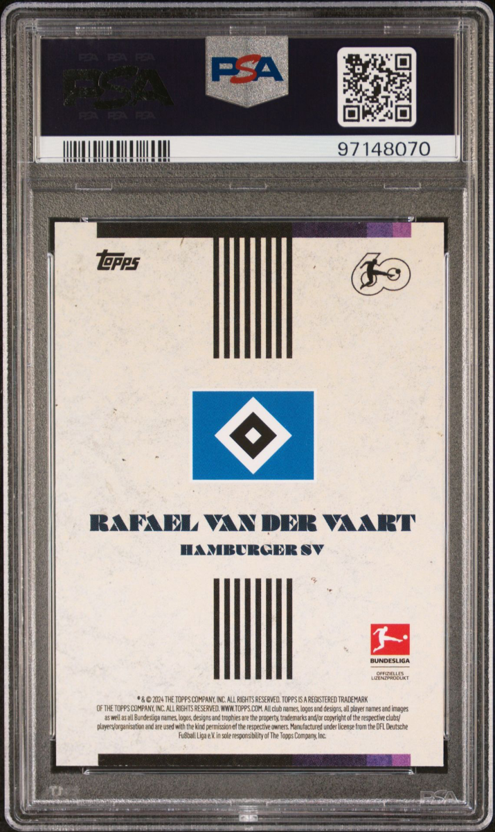 Rafael van der Vaart - Purple /25 — back