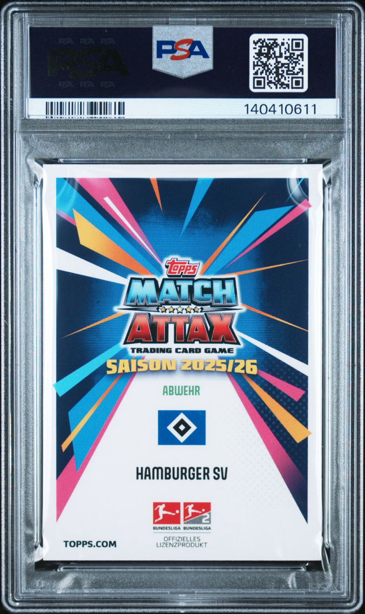 Luka Vušković - Match Attax DFL Update back