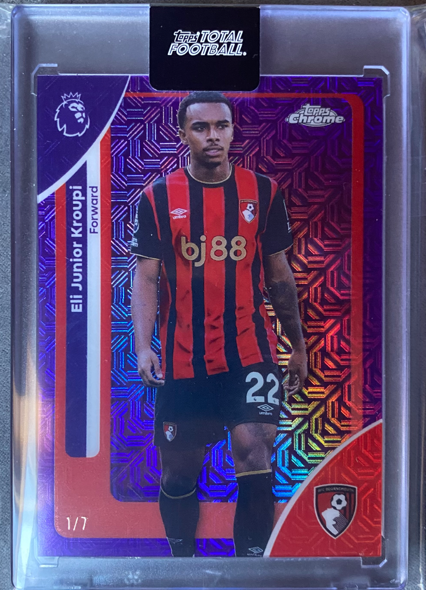 Eli Junior Kroupi Topps Chrome Premier League 2026 /7