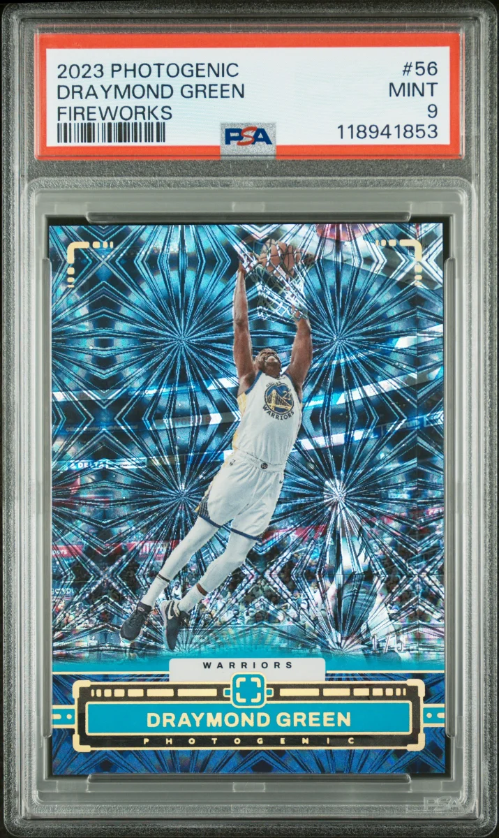 2023 Photogenic Basketball Draymond Green Fireworks Prizm PSA 9