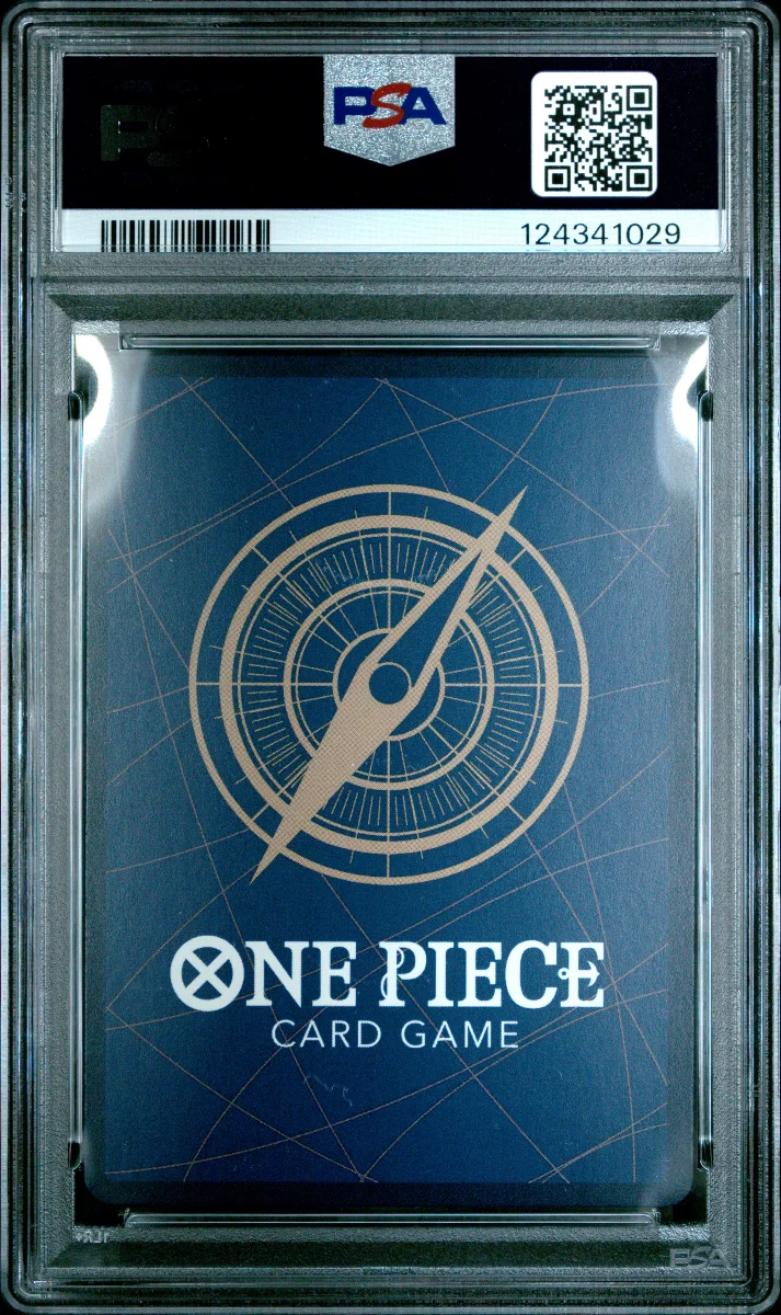 2025 ONE PIECE OP11-A FIST OF DIVINE SPEED SHANKS SPECIAL ALTERNATE ART PSA 10 back