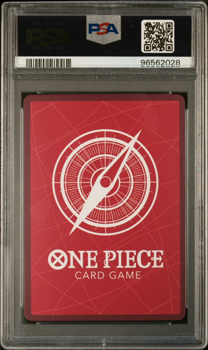 2024 ONE PIECE PROMOS MONKEY D. LUFFY PSA MAGAZINE EXCLUSIVE PSA 10 back