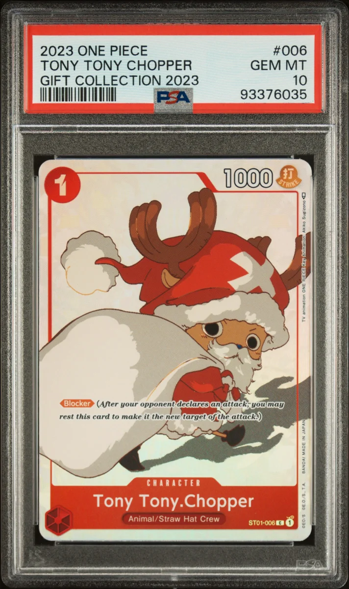 2023 ONE PIECE GIFT COLLECTION 2023 TONY TONY CHOPPER PSA 10