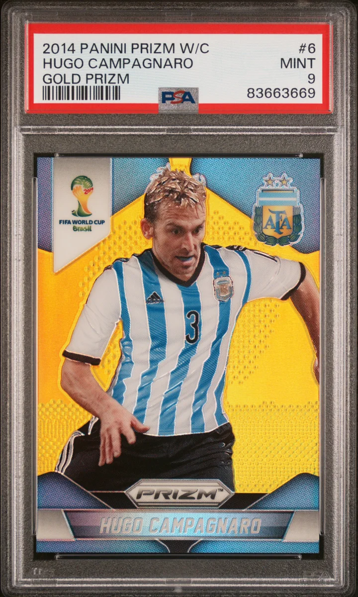 2014 Panini Prizm World Cup Prizms Gold #6 Hugo Campagnaro