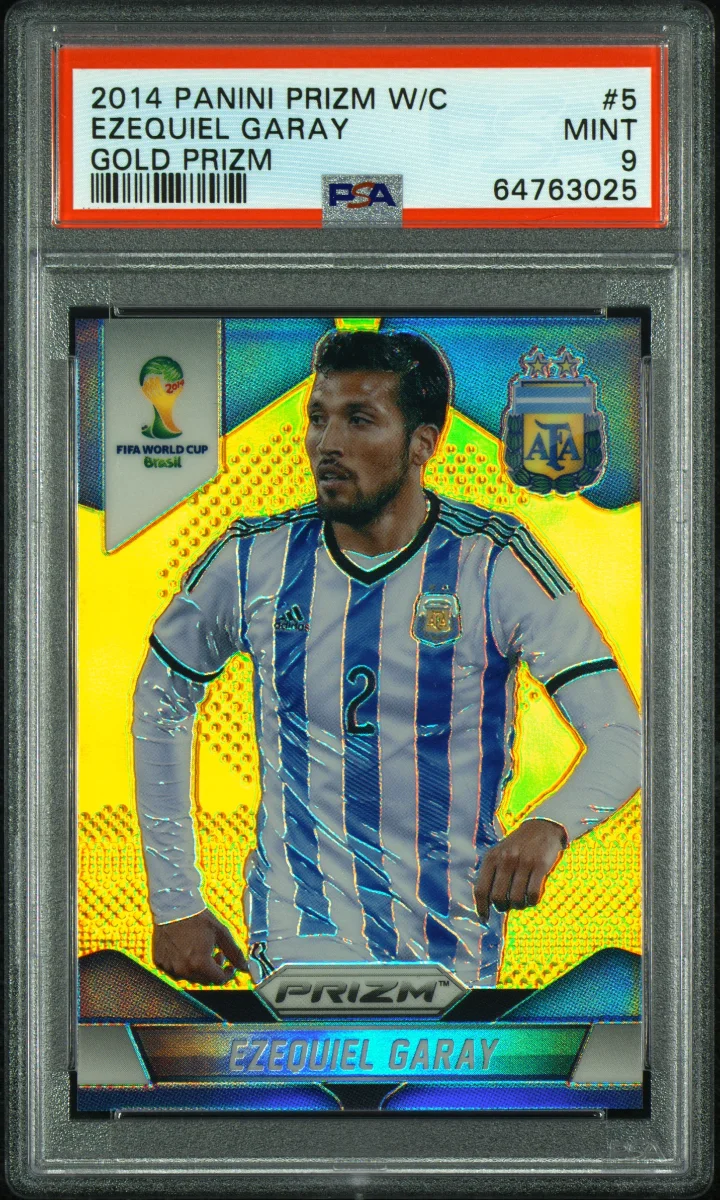 2014 Panini Prizm World Cup Prizms Gold #5 Ezequiel Garay