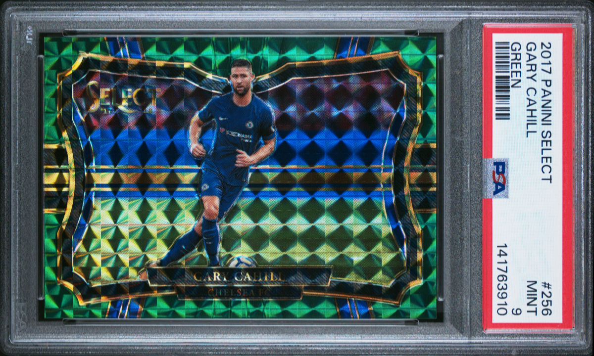 2017 Panini Select Gary Cahill Green Prizm 