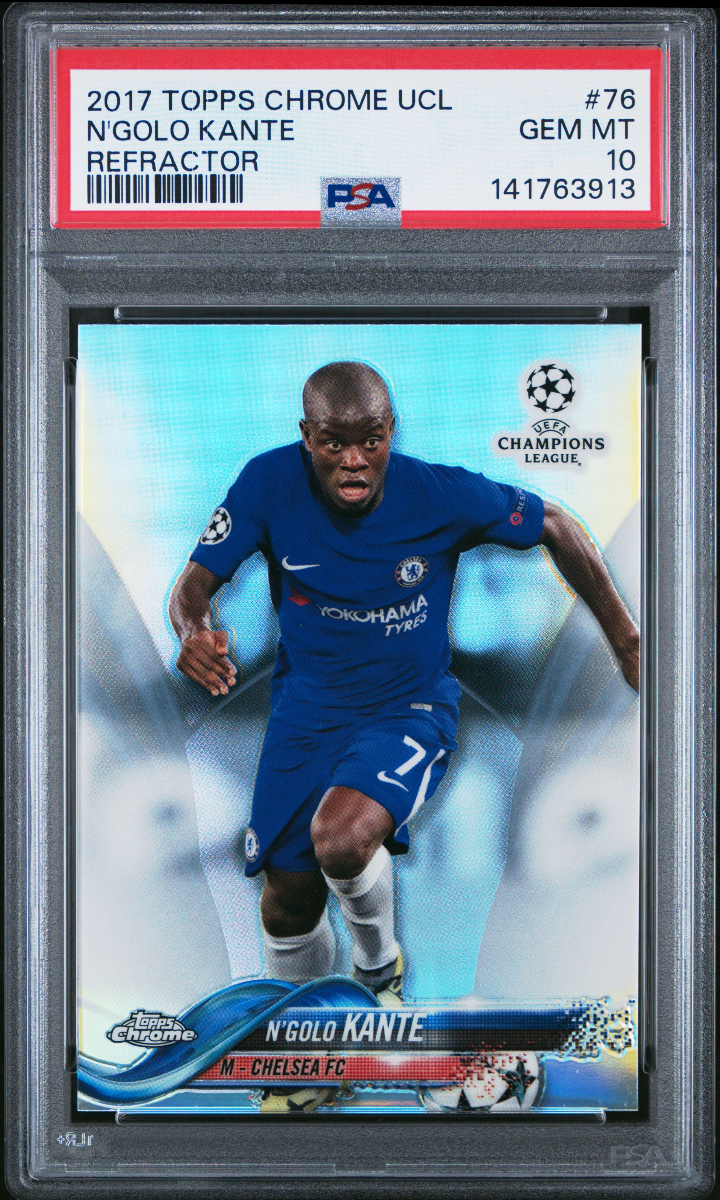 2017 Topps Chrome UCL N’golo Kante Refractor